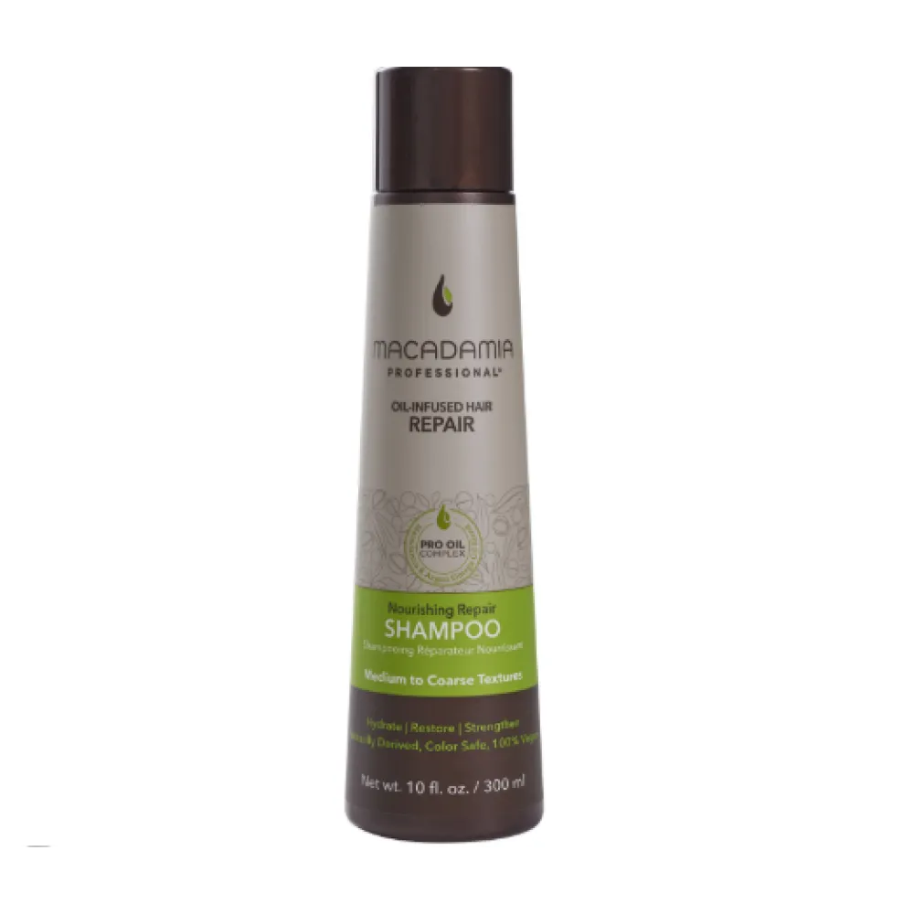 MACADAMIA Nourishing Repair Shampoo — toitv ja taastav šampoon, 300 ml