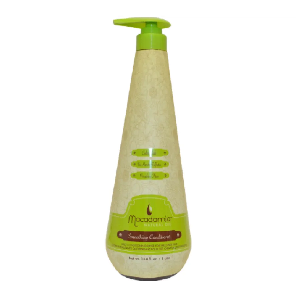 MACADAMIA Smoothing Conditioner – silendav konditsioneer rohelise teega, 1000 ml