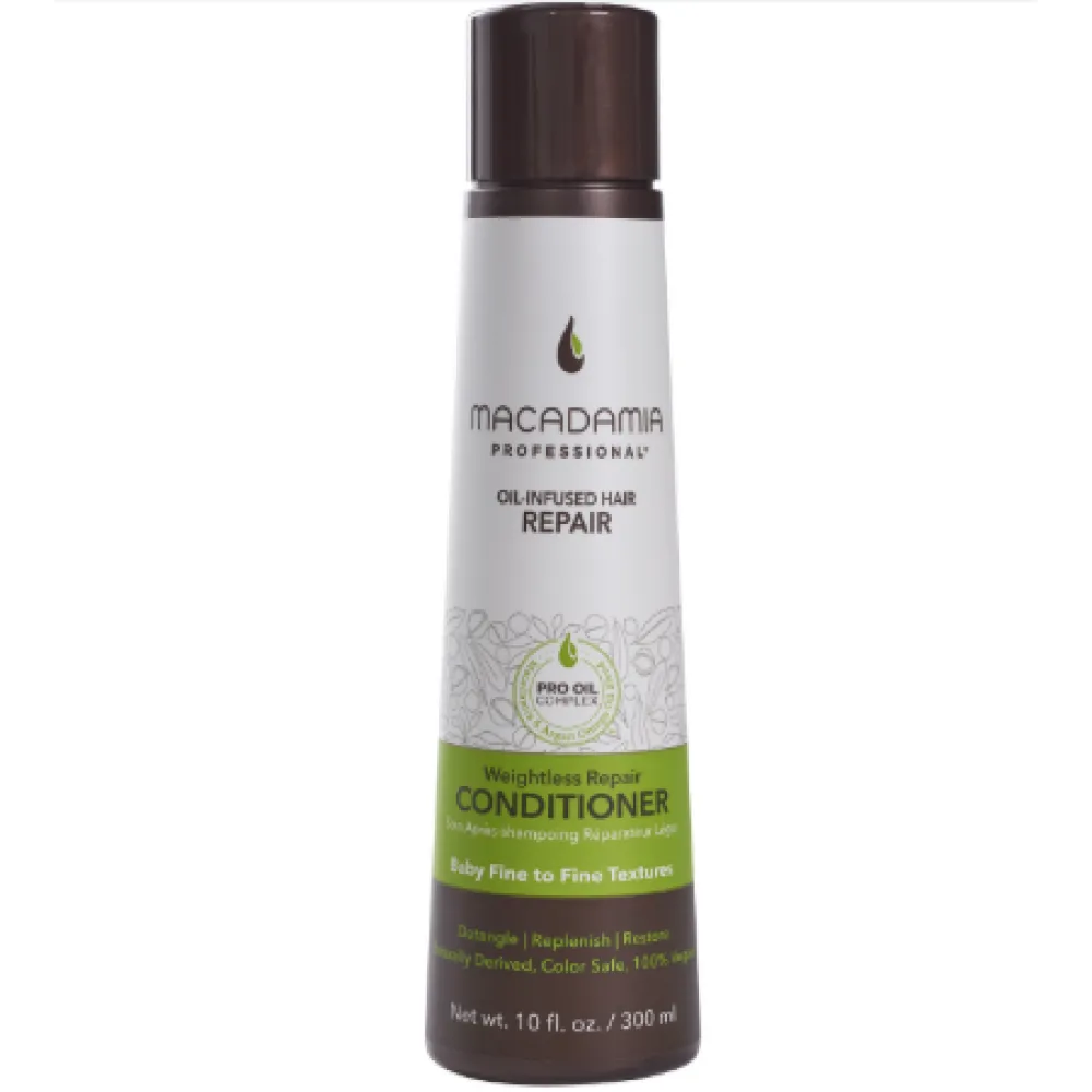 MACADAMIA Weightless Repair Conditioner – niisutav konditsioneer peentele juustele, 300 ml