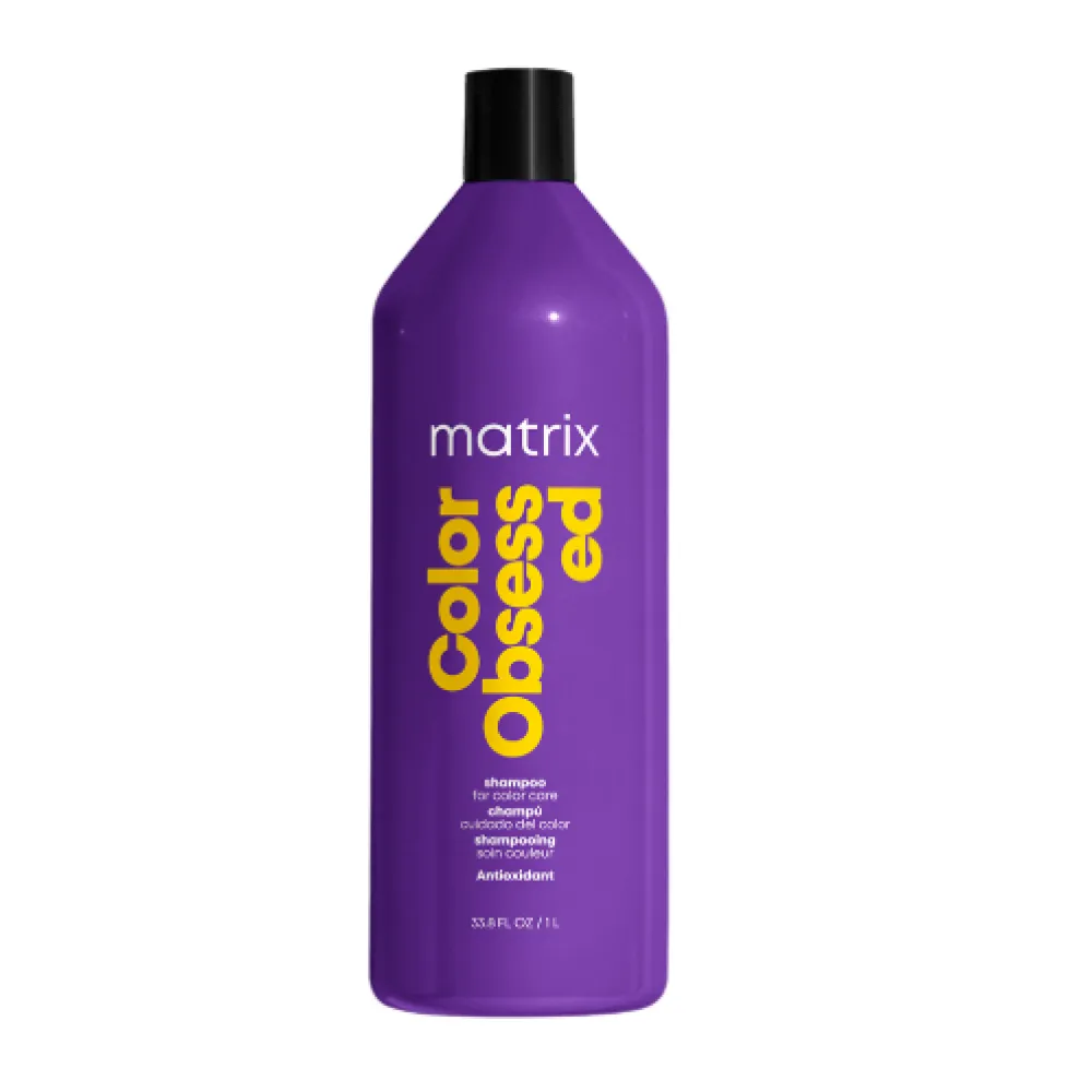 Matrix Total Results Color Obsessed šampoon värvitud juustele — värvikaitse, 1000 ml