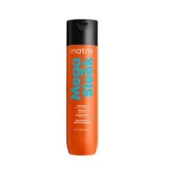 Matrix Total Results Mega Sleek Shampoo – šampoon sheavõiga ebaalluvatele juustele, 300 ml