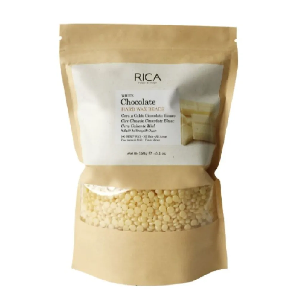 RICA White Chocolate kõva vaha graanulid (valge šokolaad), 800 g