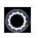 S5 LED suurendav lamp statiiviga, reguleeritav valgustugevus, valge (126684)