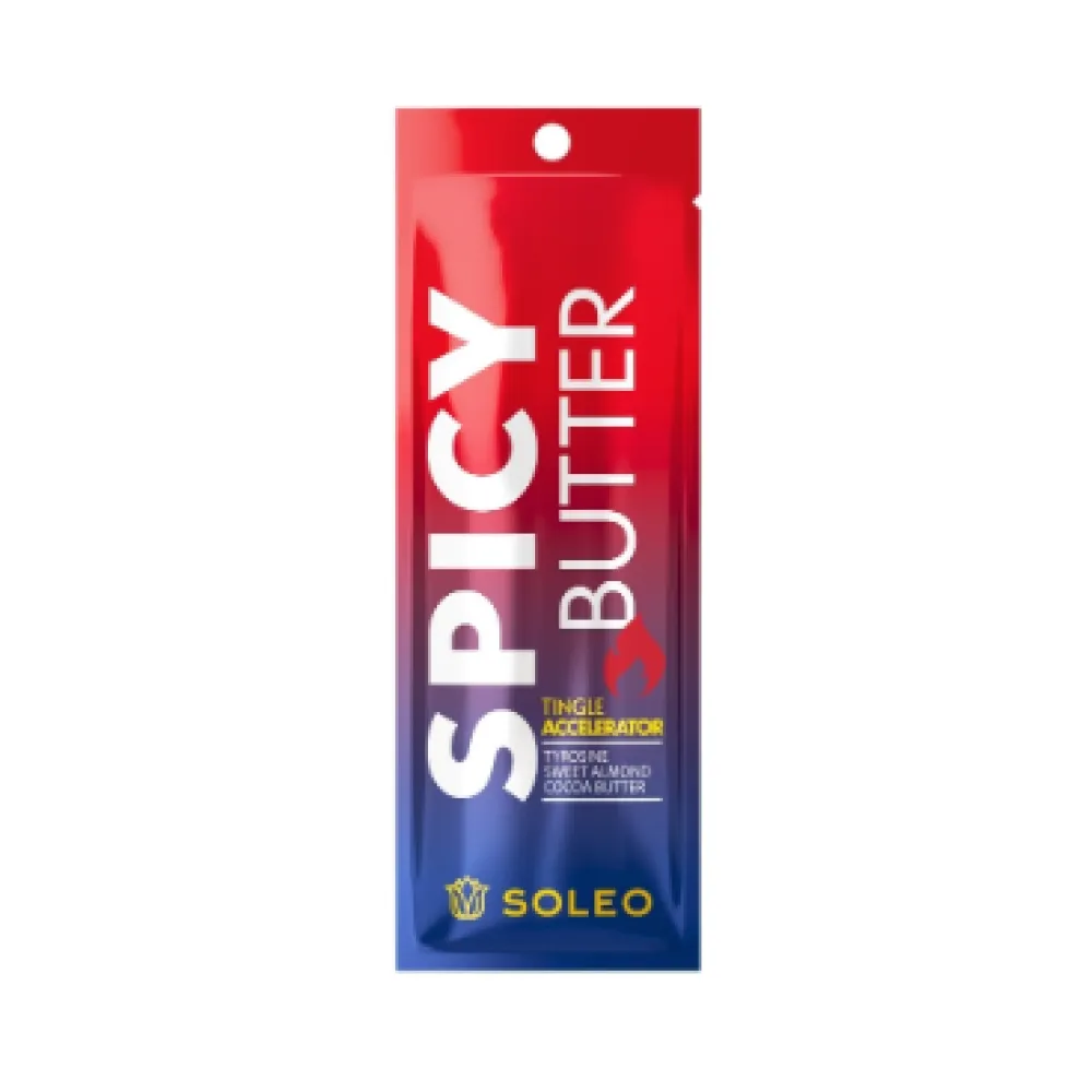 SOLEO Spicy Butter – päevituse kiirendaja soojendava toimega, 15 ml