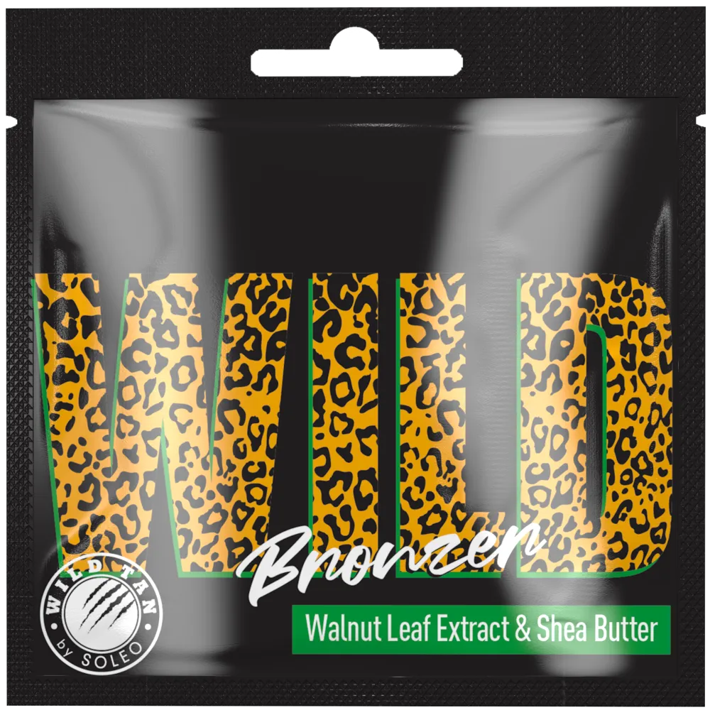 SOLEO WILD Bronzer - solaariumikreem bronzeritega, 15 ml (WILD-8)