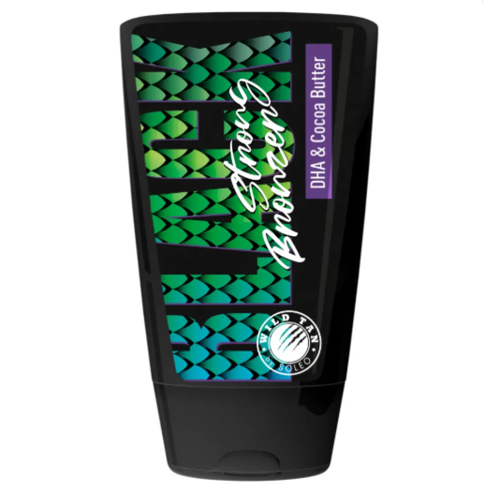 SOLEO BLACK Strong Bronzer - solaariumikreem bronzeritega, 125 ml