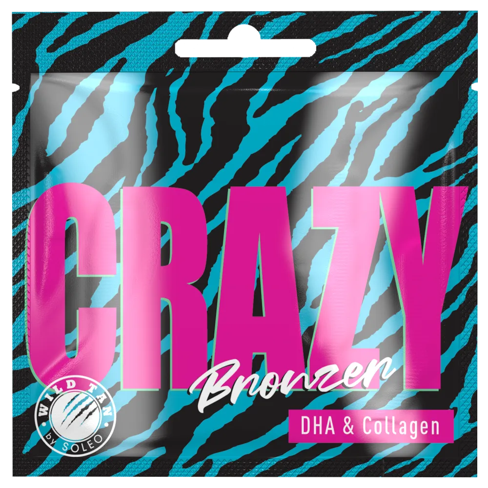 SOLEO CRAZY Bronzer – solaariumikreem bronzeritega, 15 ml