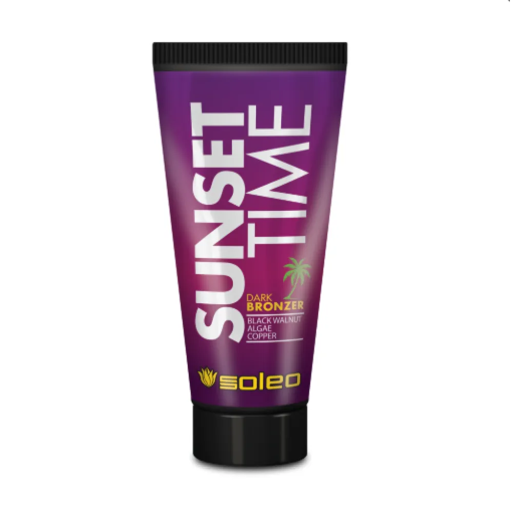 SOLEO Sunset Time - solaariumikreem bronzeritega, 150 ml