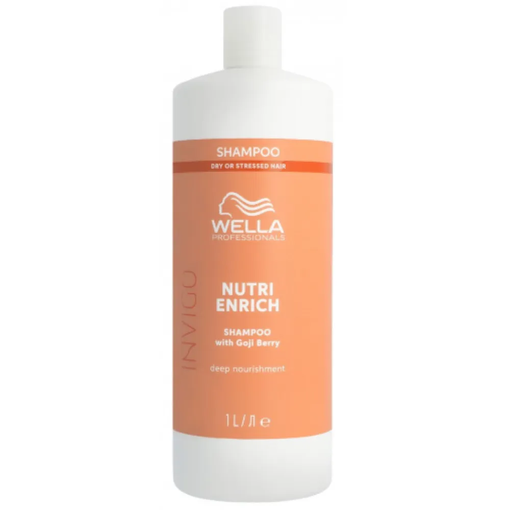 WELLA PROFESSIONAL INVIGO Nutri Enrich Shampoo – šampoon juuste sügavaks toitmiseks, 1000 ml