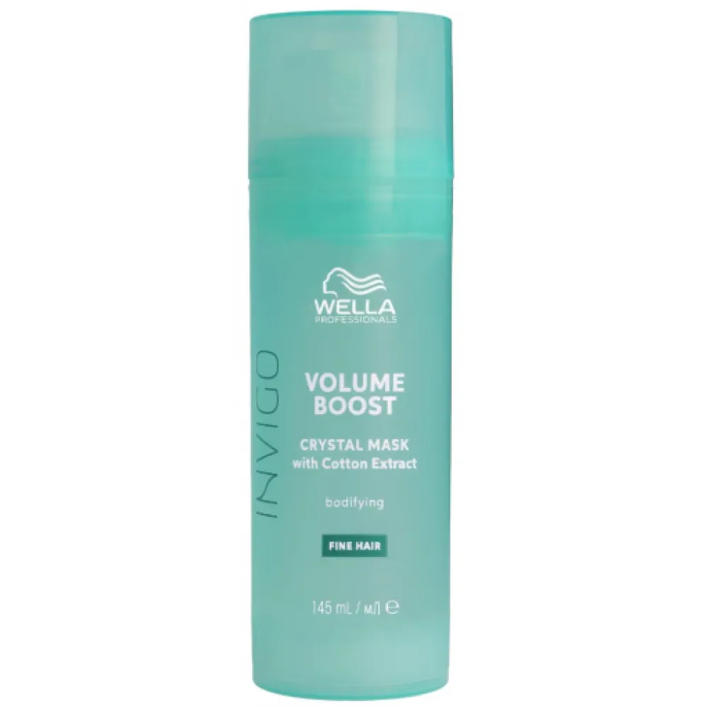 WELLA PROFESSIONAL INVIGO Volume Boost Crystal Mask, juuksemahtu andev mask, 145 ml