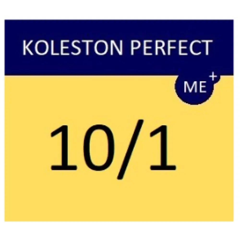 WELLA PROFESSIONALS KOLESTON PERFECT ME+ - juuksevärv 10/1 - väga hele tuhkhall blond