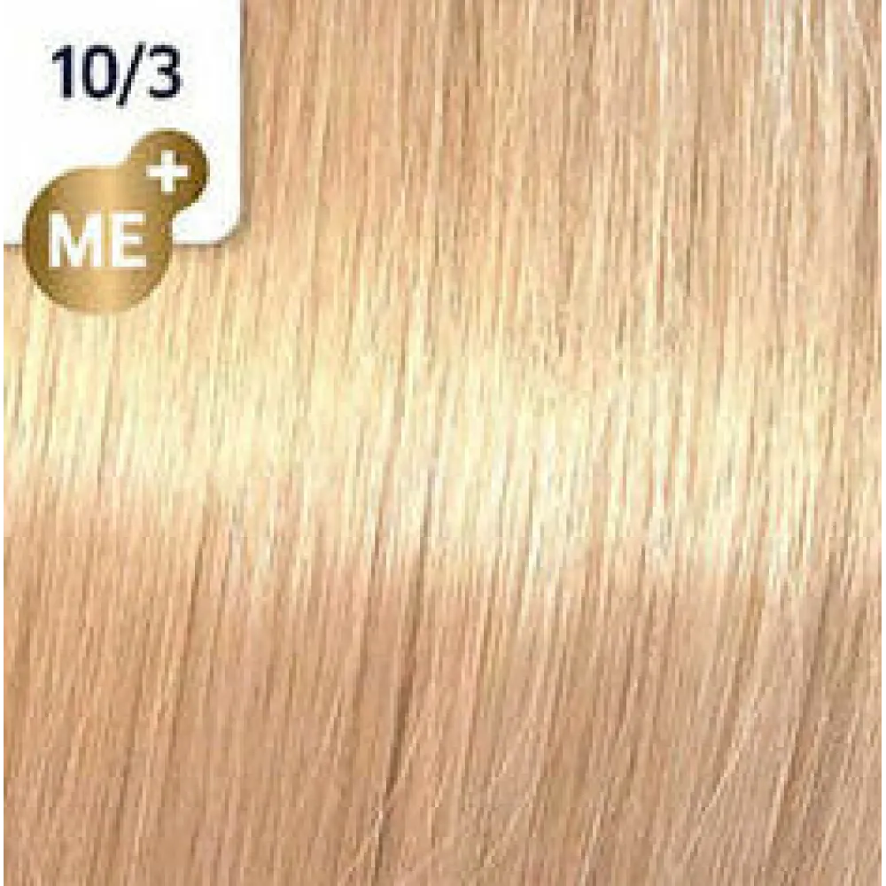 WELLA PROFESSIONALS KOLESTON PERFECT ME+ - juuksevärv, 10/3 - väga hele kuldne blond