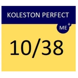 WELLA PROFESSIONALS KOLESTON PERFECT ME+ - juuksevärv 10/38 – pärlikuldne plaatinablond