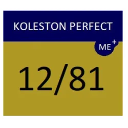 WELLA PROFESSIONALS KOLESTON PERFECT ME+ – Juuksevärv 12/81 – väga hele tuhkpärlne blond