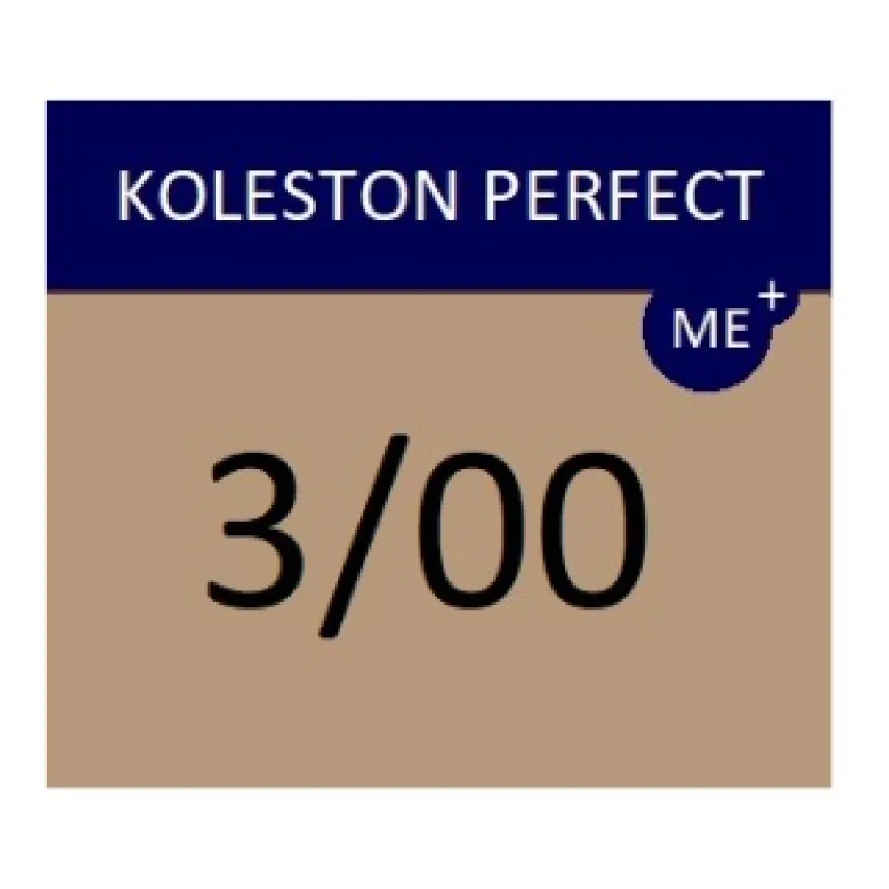 WELLA PROFESSIONALS KOLESTON PERFECT ME+ - Juuksevärv, 3/00 - Intensiivselt tumepruun
