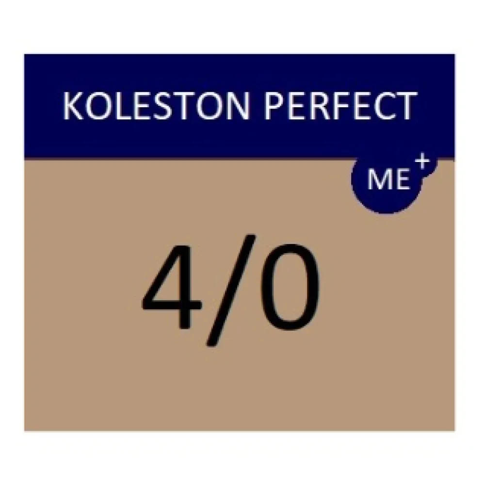 WELLA PROFESSIONALS KOLESTON PERFECT ME+ - Juuksevärv, 4/0 - PRUUN