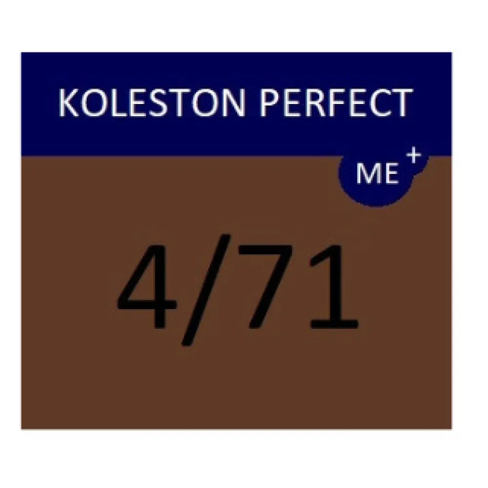 WELLA PROFESSIONALS KOLESTON PERFECT ME+ - Juuksevärv, 4/71 - TUHKPRUUN