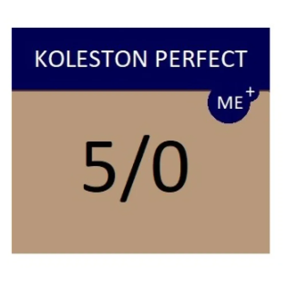 WELLA PROFESSIONALS KOLESTON PERFECT ME+ - Juuksevärv, 5/0 - HELEPRUUN