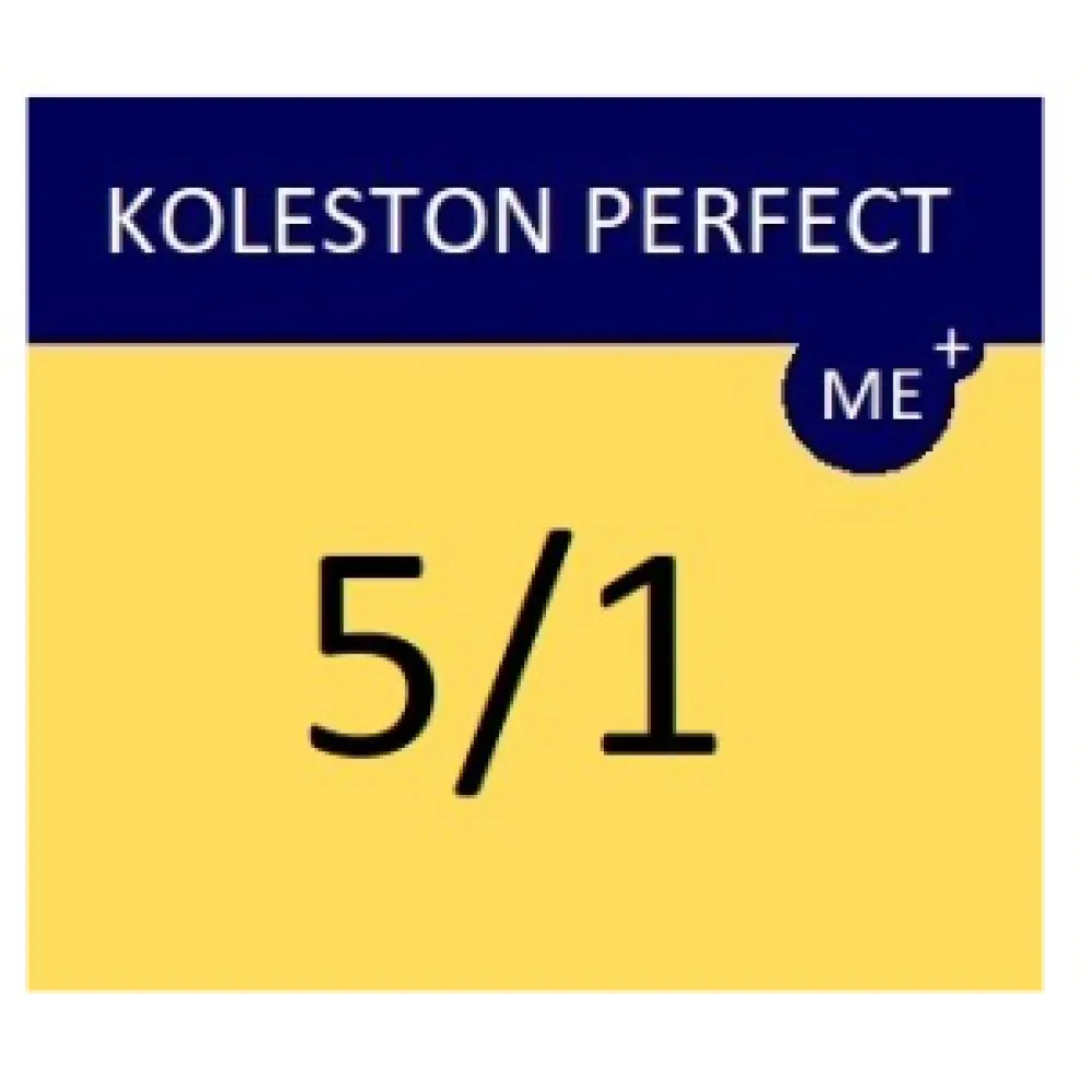 WELLA PROFESSIONALS KOLESTON PERFECT ME+ - Juuksevärv, 5/1 - hele tuhkhallpruun
