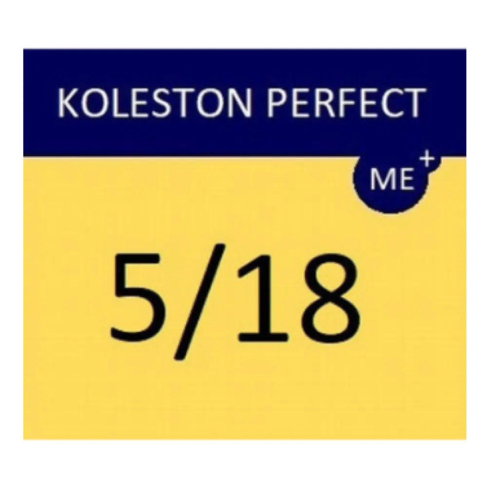 WELLA PROFESSIONALS KOLESTON PERFECT ME+ juuksevärv 5/18 – tuhkapärl helepruun