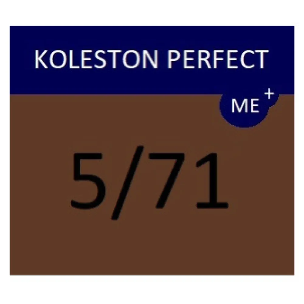 WELLA PROFESSIONALS KOLESTON PERFECT ME+ - Juuksevärv 5/71 - Helepruun (tuhkpruun)