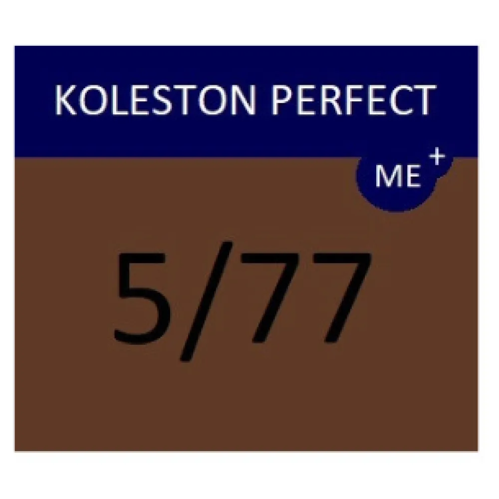 WELLA PROFESSIONALS KOLESTON PERFECT ME+ - Juuksevärv, 5/77 - HELE INTENSIIVNE PRUUN