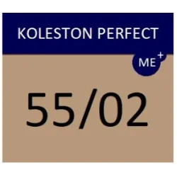 WELLA PROFESSIONALS KOLESTON PERFECT ME+ - Juuksevärv 55/02 - Helepruun, intensiivne naturaalne matt