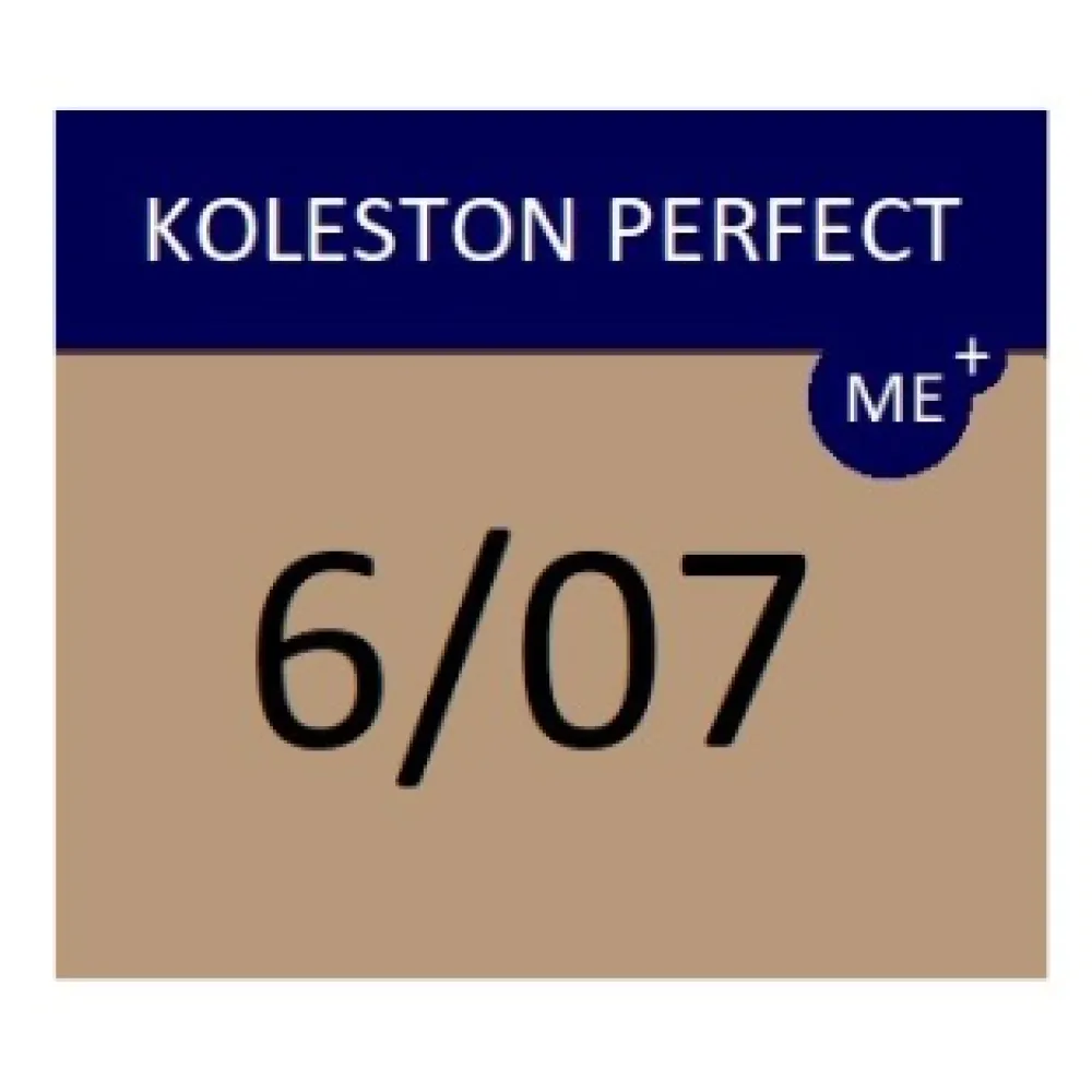 WELLA PROFESSIONALS KOLESTON PERFECT ME+ - Juuksevärv, 6/07 - TUMEBLOND/LOODUSLIK PRUUN