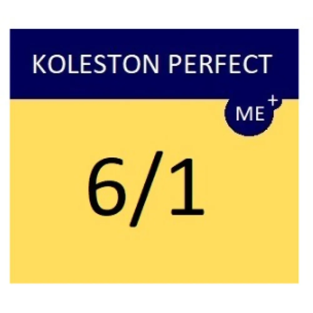 WELLA PROFESSIONALS KOLESTON PERFECT ME+ - Juuksevärv, 6/1 - TUME TUHKHALLBLOND