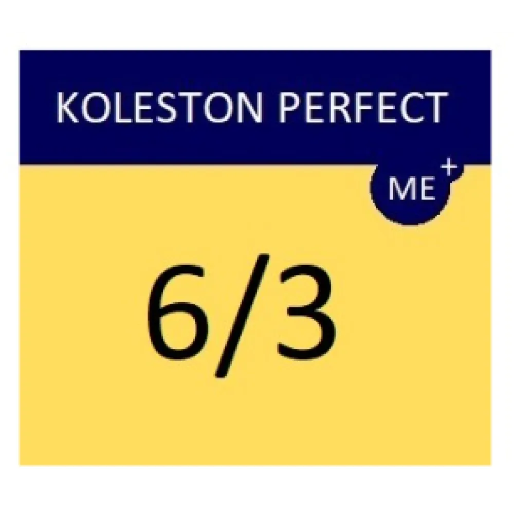 WELLA PROFESSIONALS KOLESTON PERFECT ME+ - Juuksevärv, 6/3 - Tume kuldblond