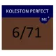 WELLA PROFESSIONALS KOLESTON PERFECT ME+ - Juuksevärv, 6/71 - TUME BLOND / TUHKPRUUN