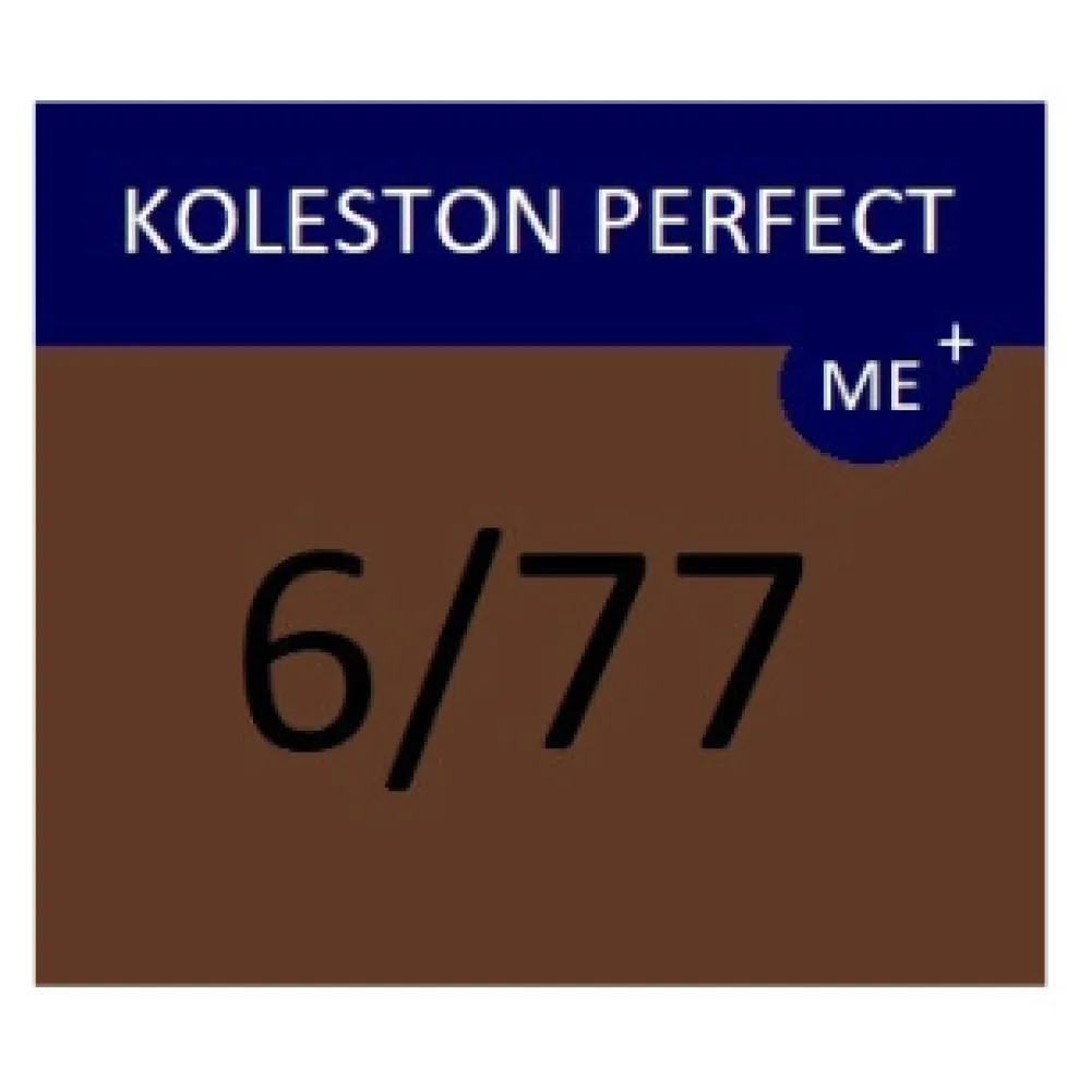 WELLA PROFESSIONALS KOLESTON PERFECT ME+ - Juuksevärv, 6/77 - Tume blond, intensiivne pruun