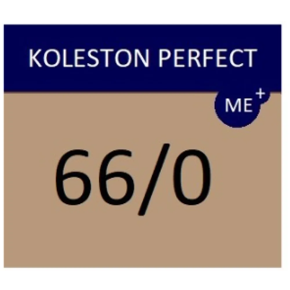 WELLA PROFESSIONALS KOLESTON PERFECT ME+ - Juuksevärv, 66/0 – intensiivselt tume blond