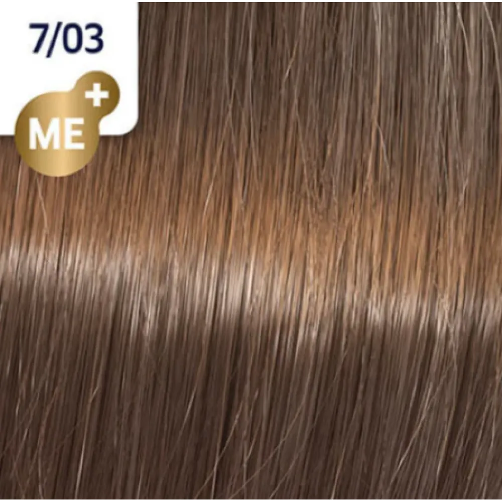 WELLA PROFESSIONALS KOLESTON PERFECT ME+ – juuksevärv 7/03 – naturaalne kuldne blond