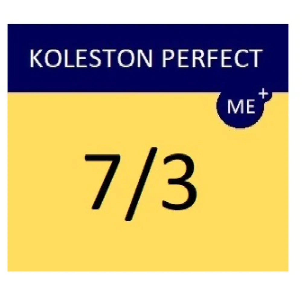 WELLA PROFESSIONALS KOLESTON PERFECT ME+ – juuksevärv 7/3 – keskmine kuldne blond