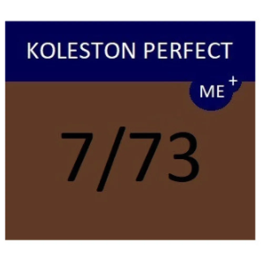 WELLA PROFESSIONALS KOLESTON PERFECT ME+ – juuksevärv 7/73 – keskmine blond, kuldpruun