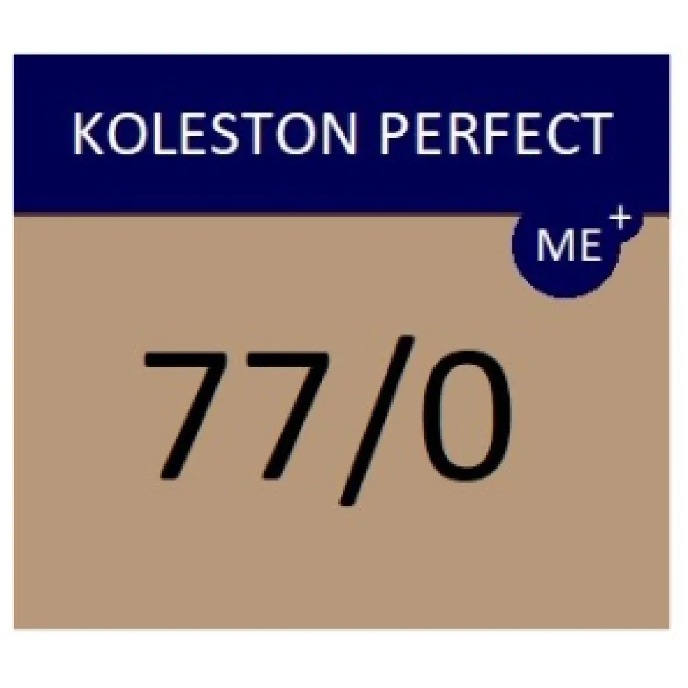 WELLA PROFESSIONALS KOLESTON PERFECT ME+ - Juuksevärv 77/0- Intensiivselt keskmine blond