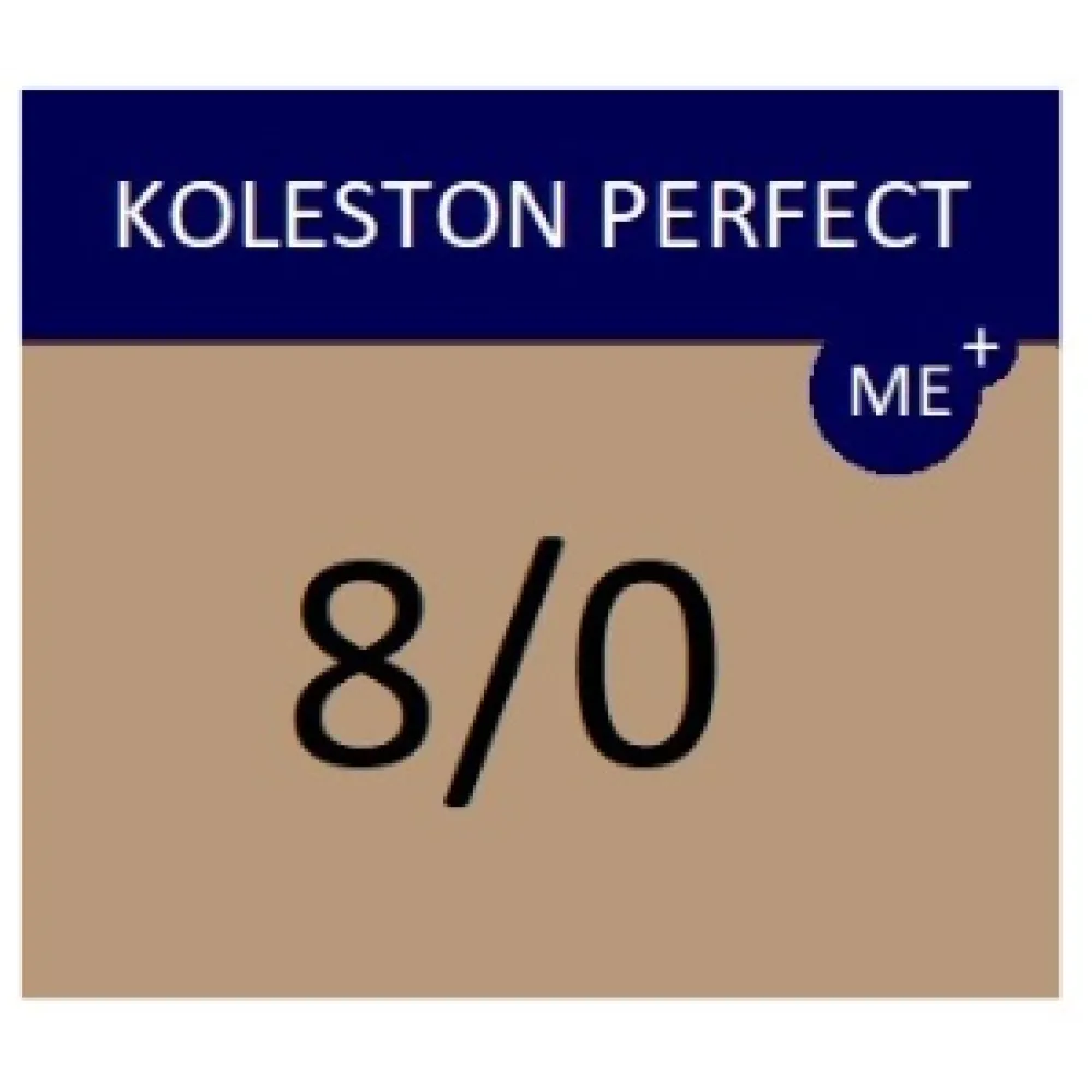 WELLA PROFESSIONALS KOLESTON PERFECT ME+ - Juuksevärv, 8/0 - Hele naturaalne blond