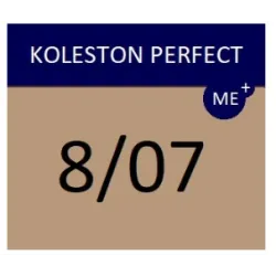 WELLA PROFESSIONALS KOLESTON PERFECT ME+ – juuksevärv 8/07 – heleblond / naturaalne pruun
