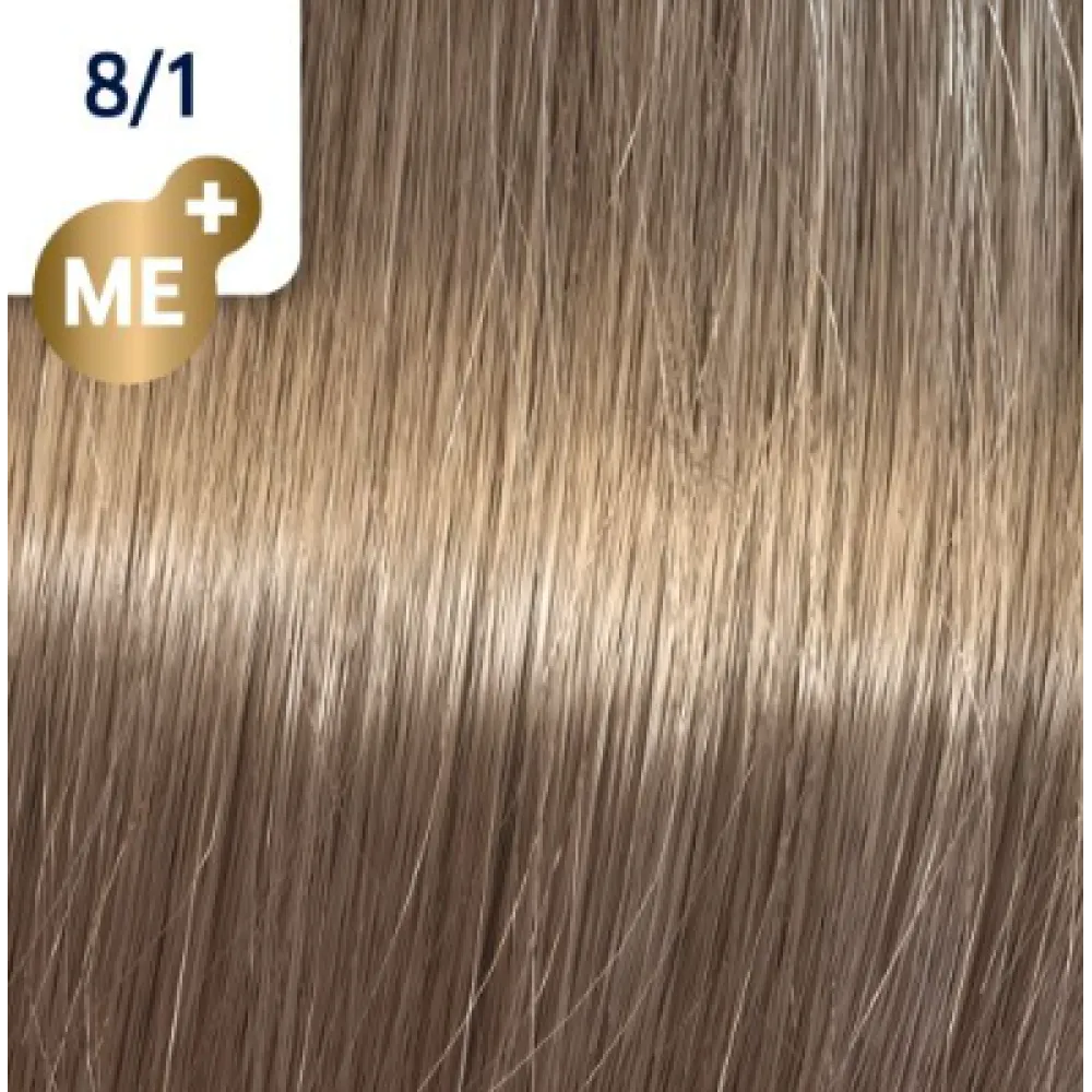 WELLA PROFESSIONALS KOLESTON PERFECT ME+ - Juuksevärv, 8/1 - Hele tuhkhall blond