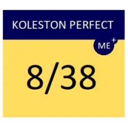 WELLA PROFESSIONALS KOLESTON PERFECT ME+ – juuksevärv 8/38 – heleblond (kuldne pärl)