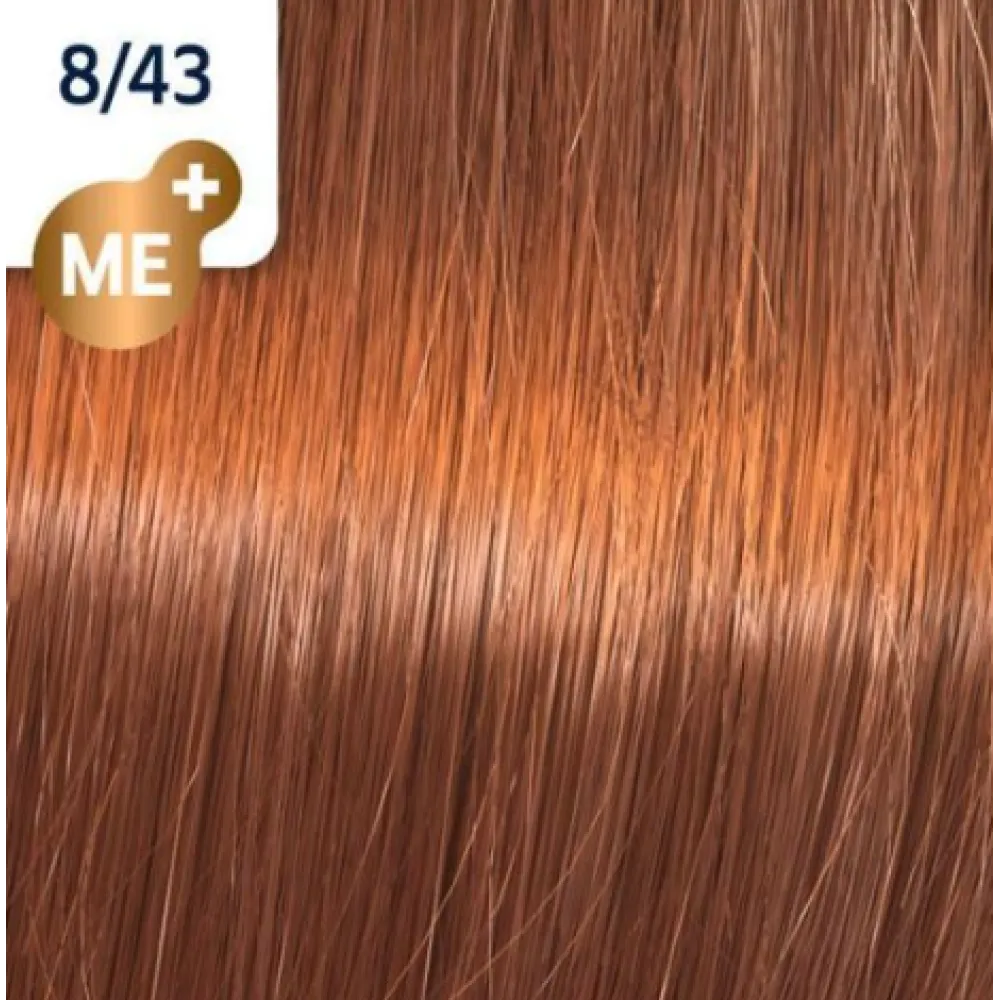 WELLA PROFESSIONALS KOLESTON PERFECT ME+ - Juuksevärv, 8/43 - Helepunakas kuldne blond