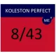 WELLA PROFESSIONALS KOLESTON PERFECT ME+ - Juuksevärv, 8/43 - Helepunakas kuldne blond