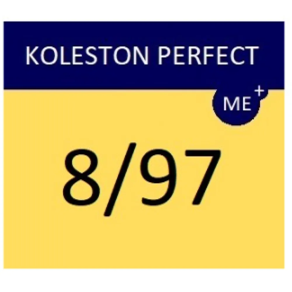 WELLA PROFESSIONALS KOLESTON PERFECT ME+ – juuksevärv 8/97 – heleblond tooniv pruun