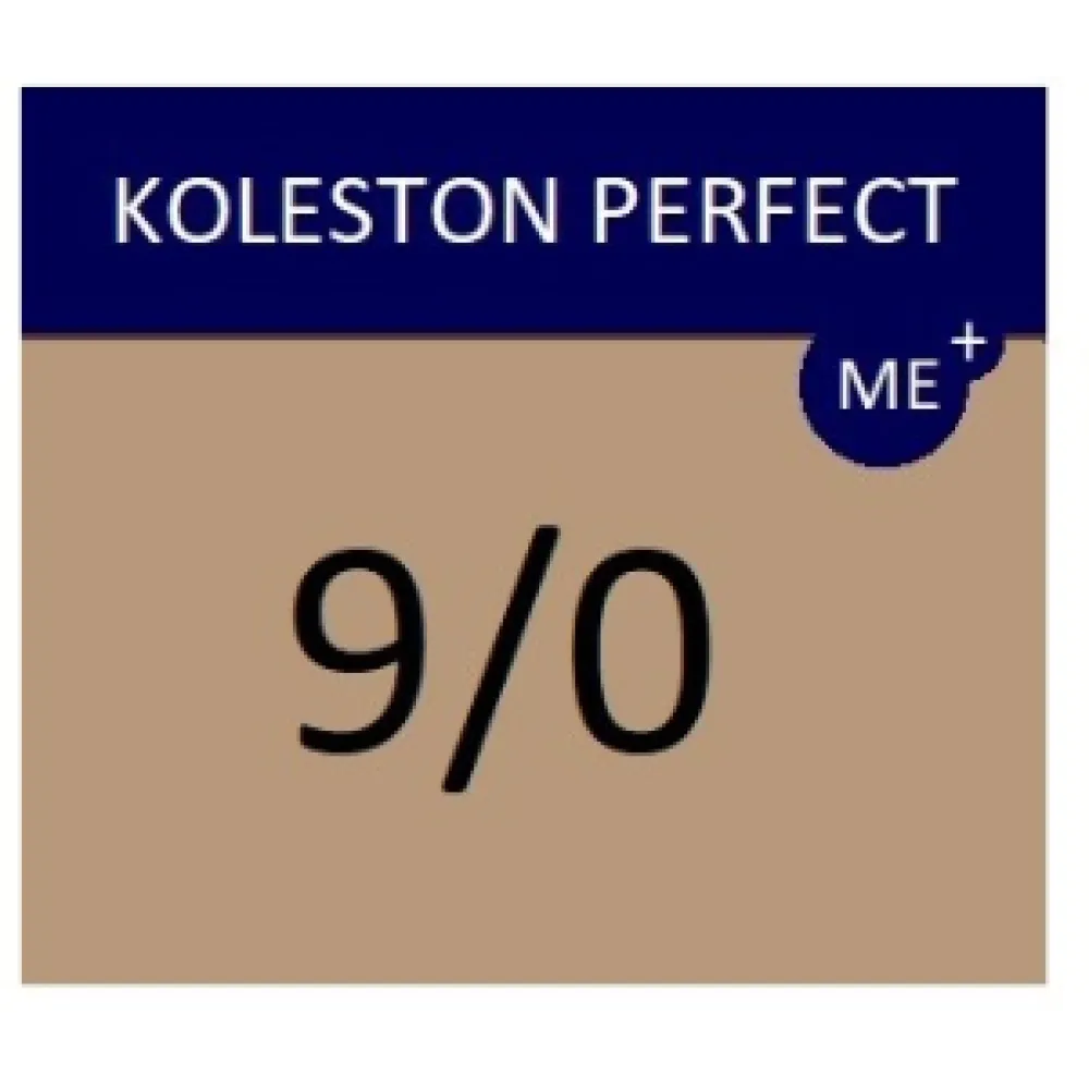 WELLA PROFESSIONALS KOLESTON PERFECT ME+ - Juuksevärv, 9/0 - VÄGA HELE BLOND