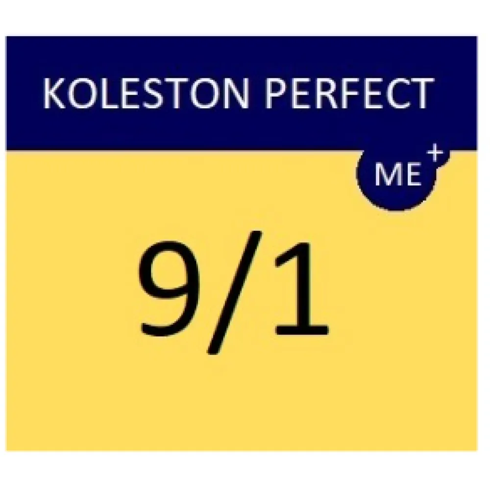 WELLA PROFESSIONALS KOLESTON PERFECT ME+ - juuksevärv, 9/1 - väga hele tuhkblond