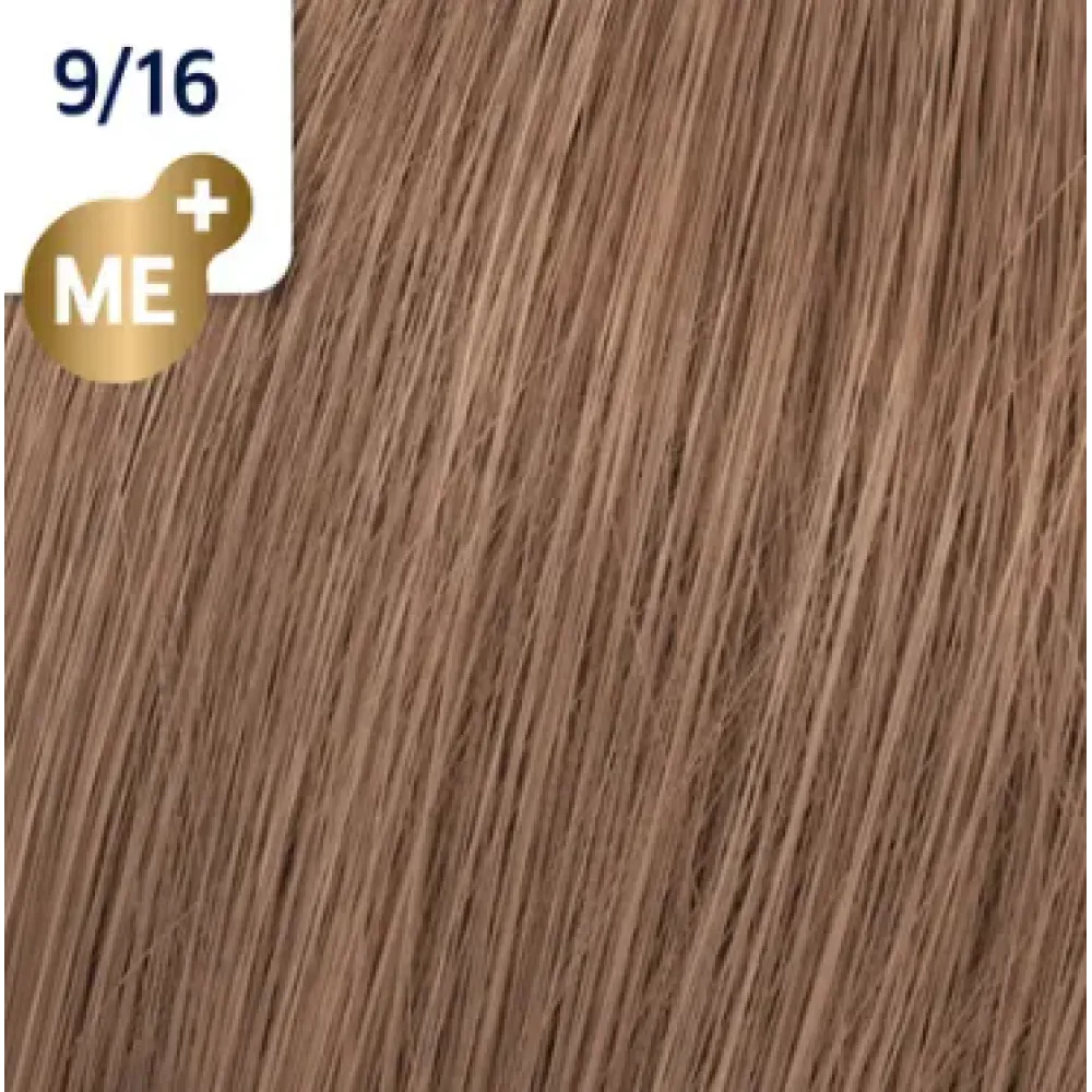 WELLA PROFESSIONALS KOLESTON PERFECT ME+ - Juuksevärv 9/16 - Väga hele tuhane-violetne blond
