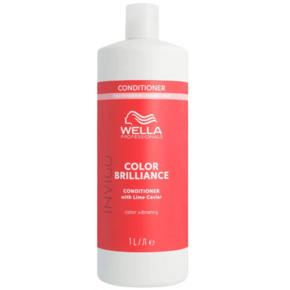 WELLA PROFESSIONAL INVIGO Color Brilliance Fine/Normal Conditioner – palsam peentele/normalsetele värvitud juustele, 1000 ml