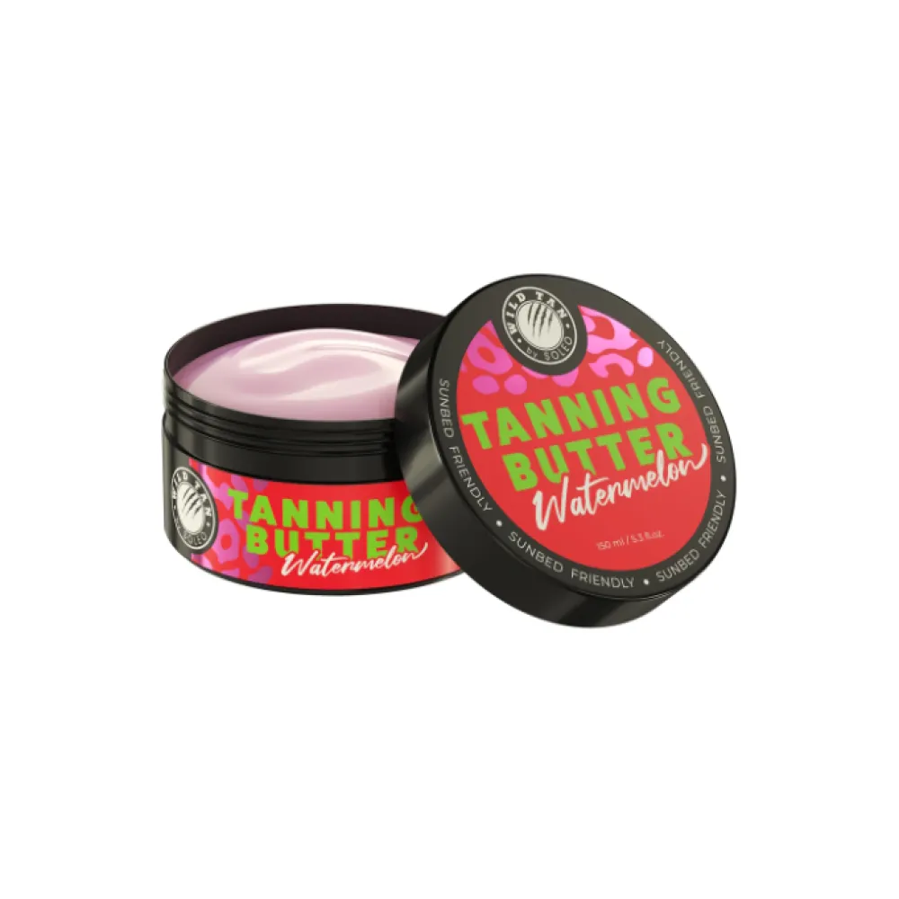 SOLEO Wild Tan Watermelon Tanning Butter - päevitusvõie ar arbuusi ja meloni ekstraktiga, 150 ml