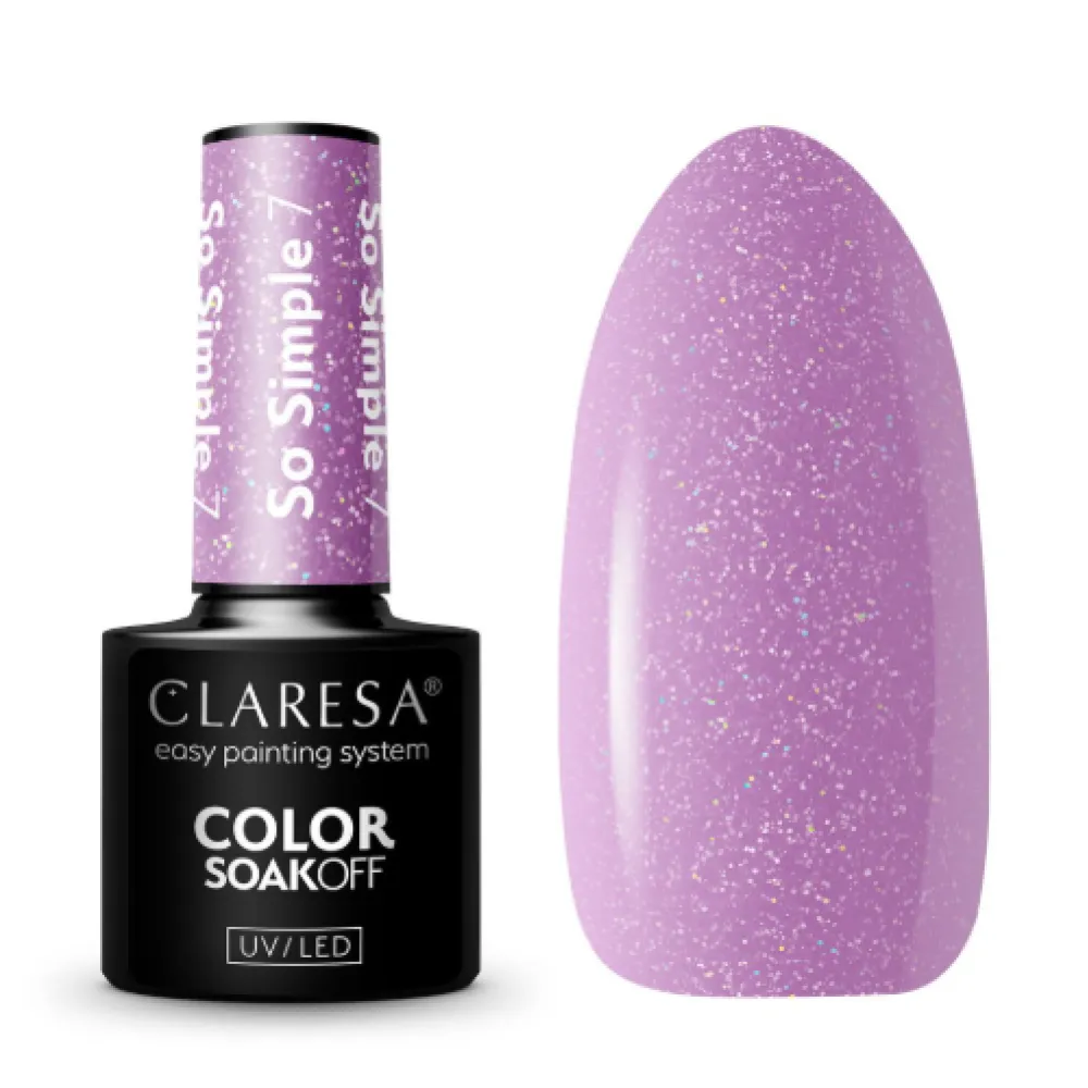 CLARESA So Simple 7 - geel-lakk, 5 ml